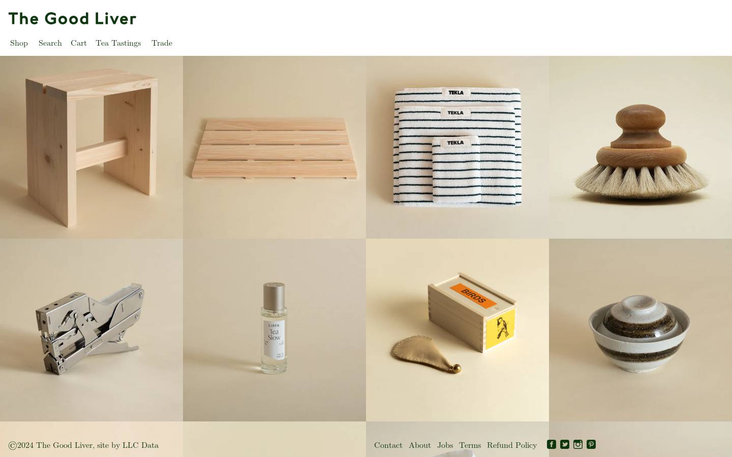 good-liver.com homepage screenshot