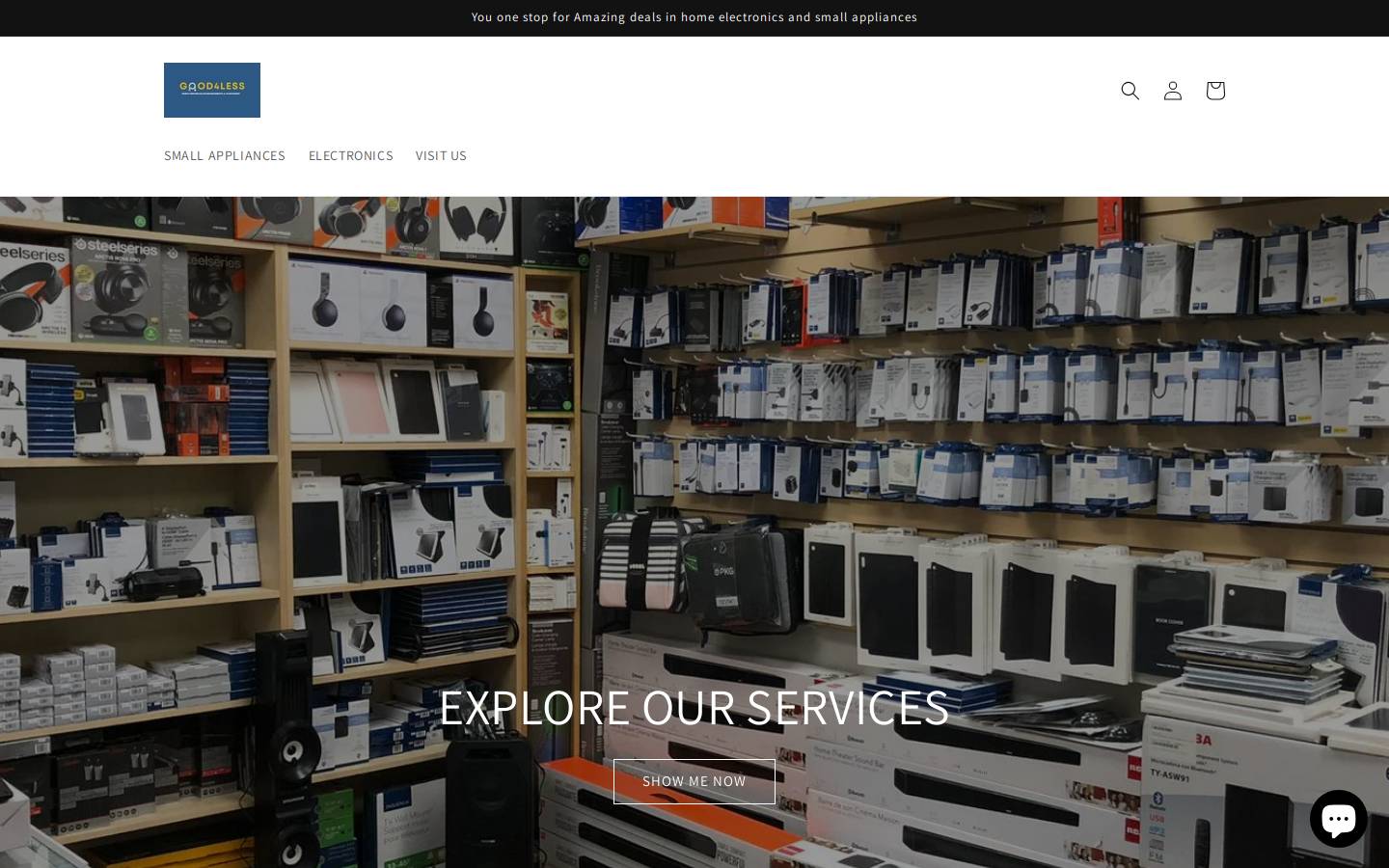 good4less.ca homepage screenshot