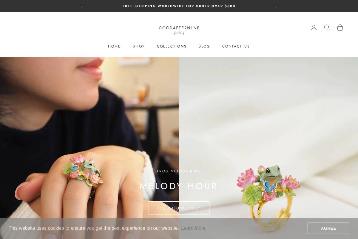 goodafternine.com homepage screenshot
