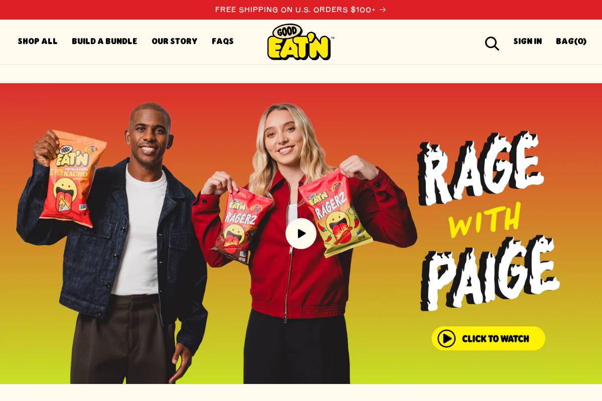 goodeatn.com homepage screenshot