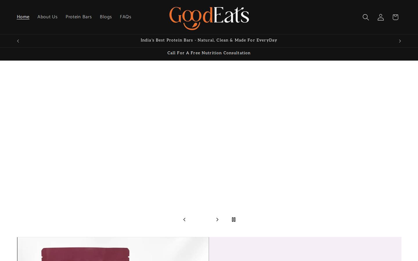 goodeatseveryday.com homepage screenshot
