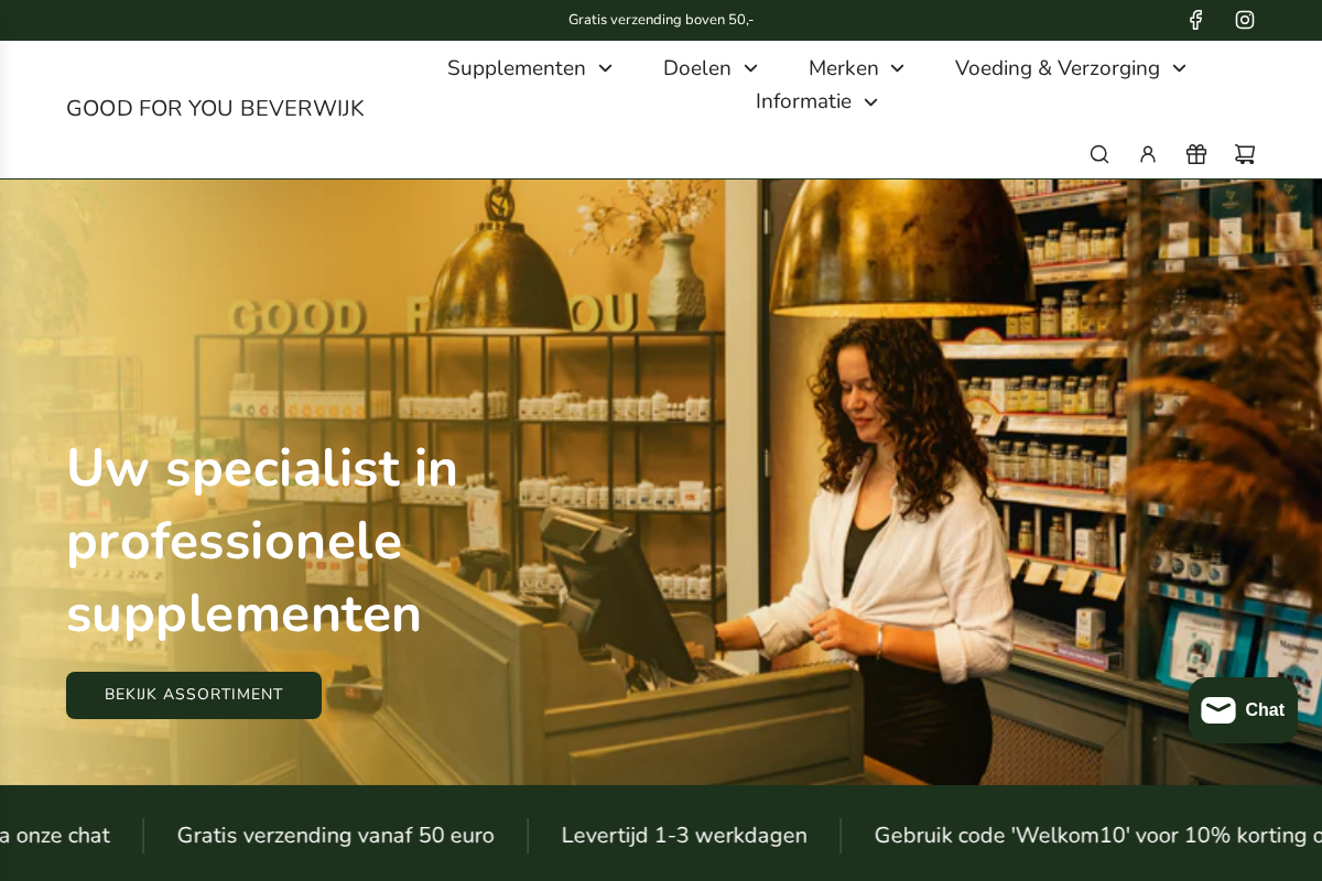 Goodforyouonline homepage screenshot