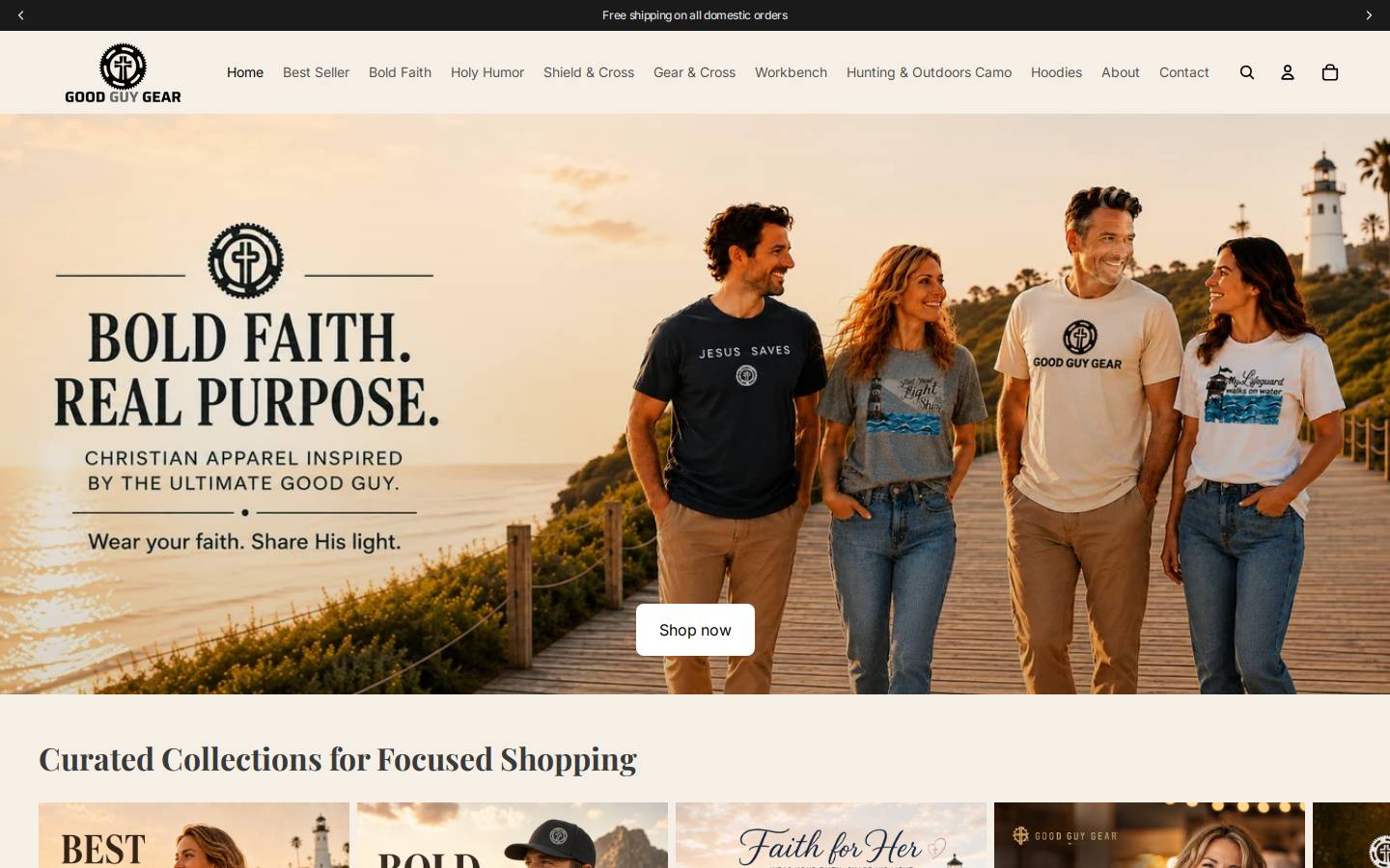 goodguygear.shop homepage screenshot