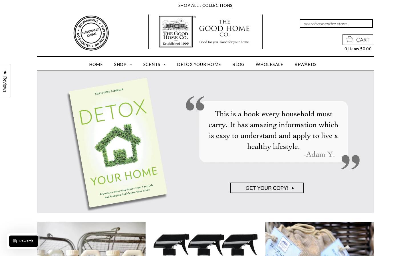goodhomestore.com homepage screenshot