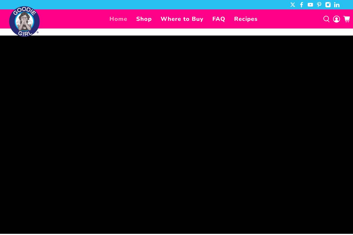 goodiegirl.com homepage screenshot