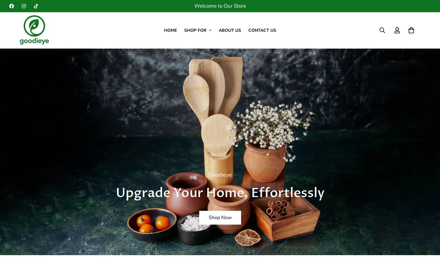 goodieye.com homepage screenshot