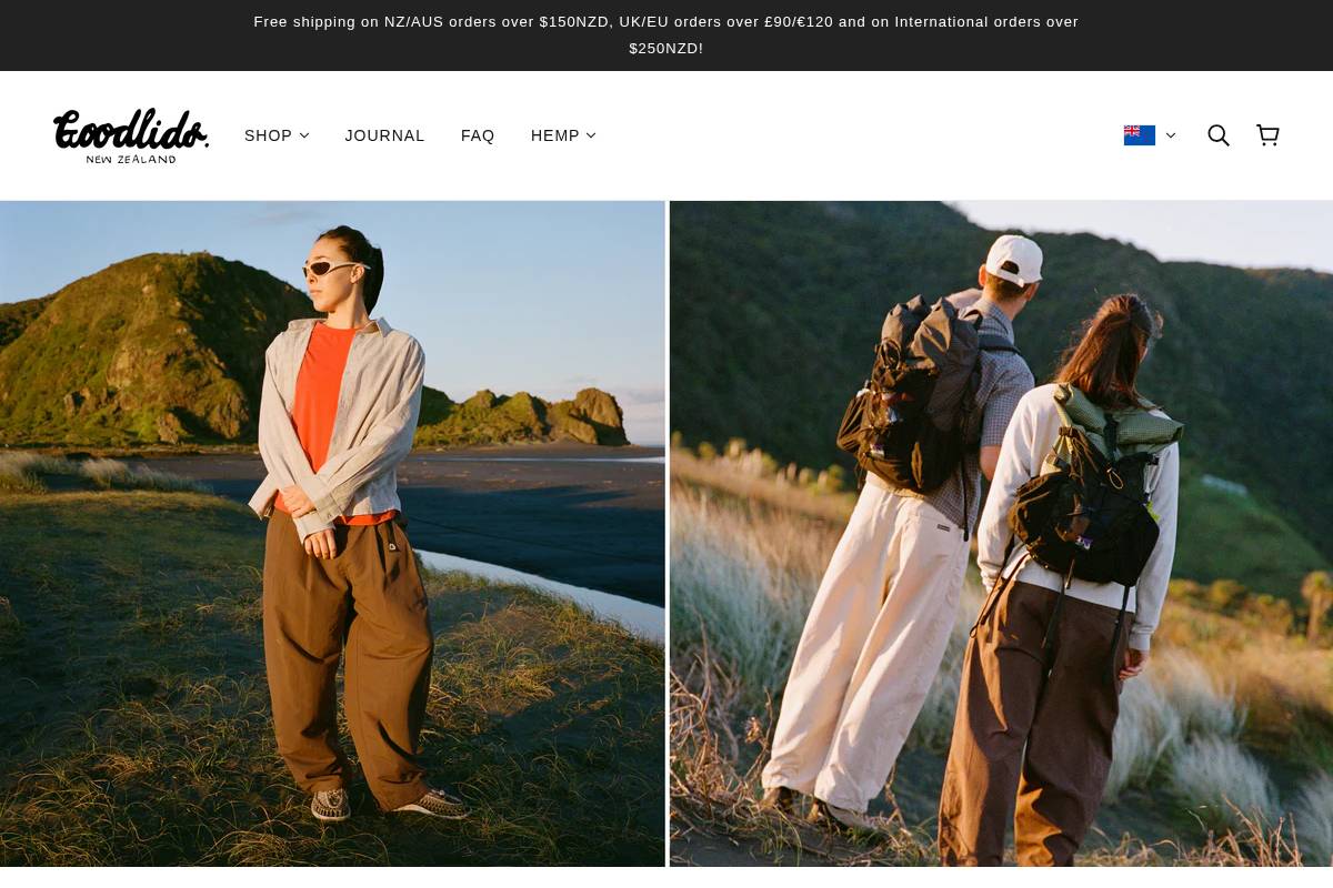 goodlids.com homepage screenshot