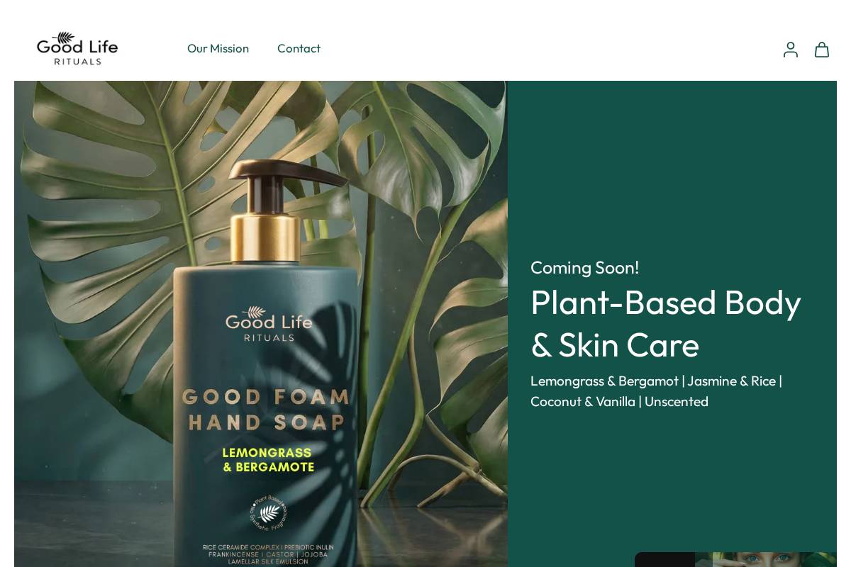 goodliferituals.com homepage screenshot