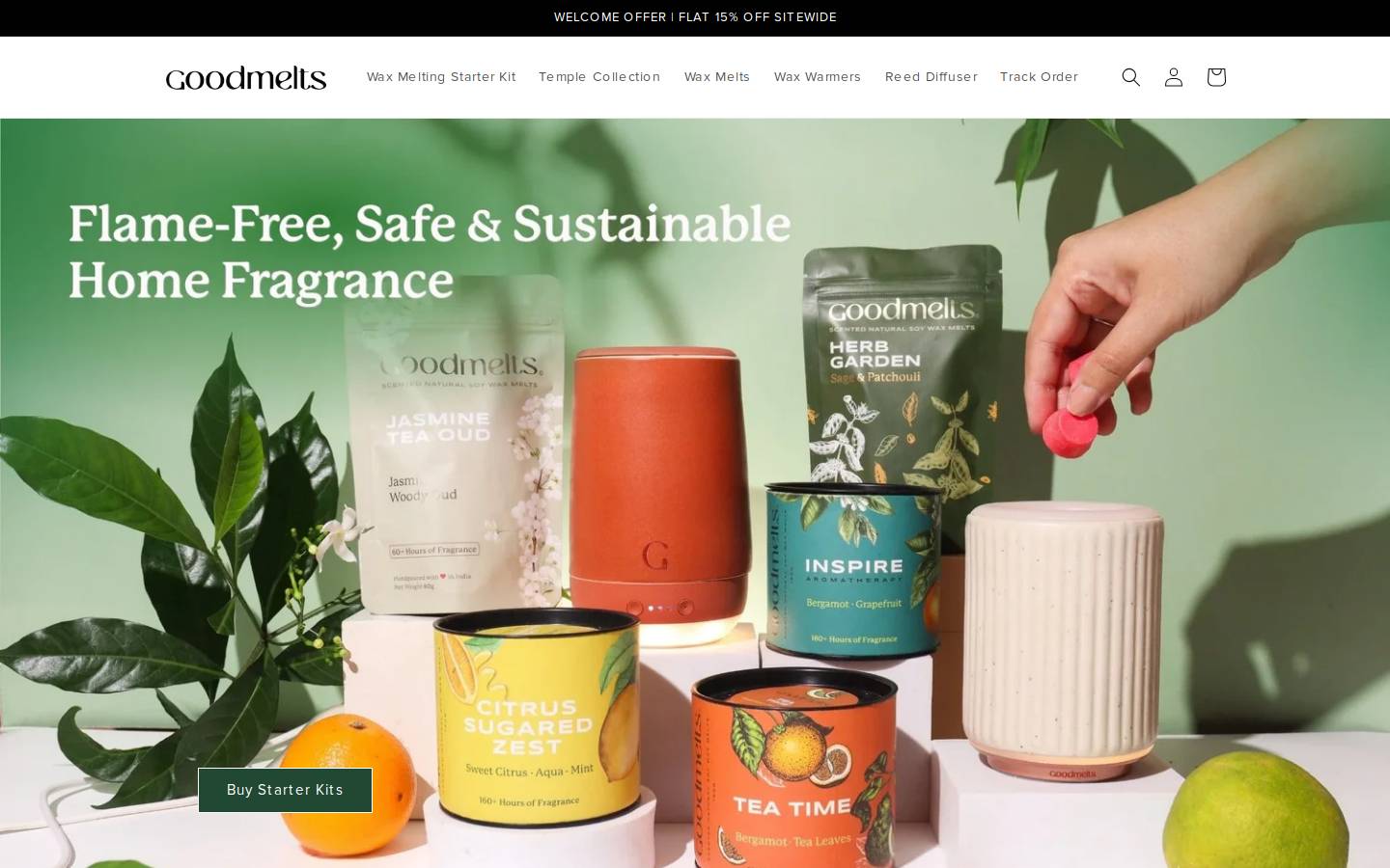 goodmelts.co homepage screenshot