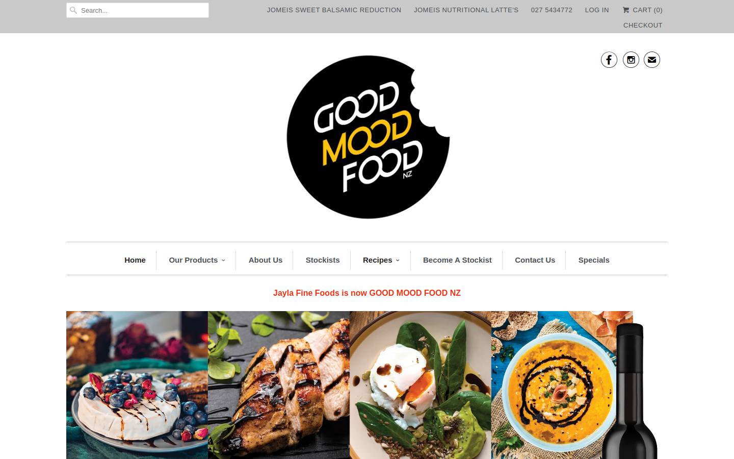 goodmoodfood.nz homepage screenshot