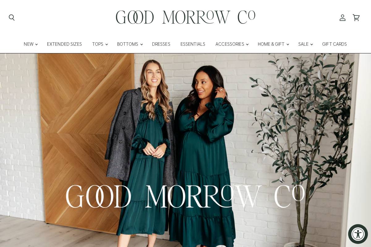 goodmorrowco.com homepage screenshot