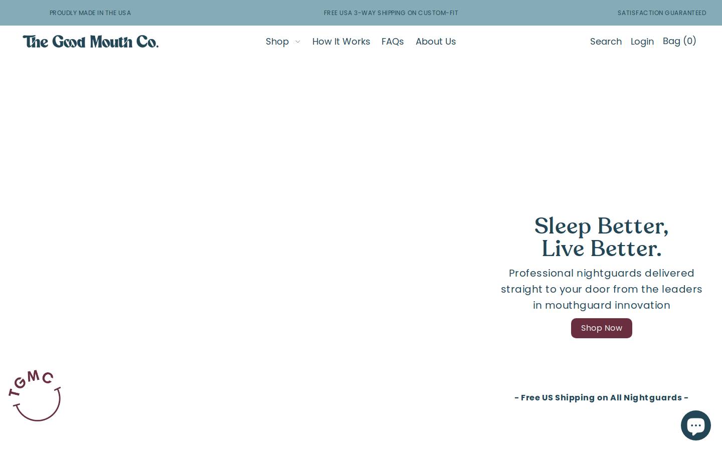 goodmouthco.com homepage screenshot