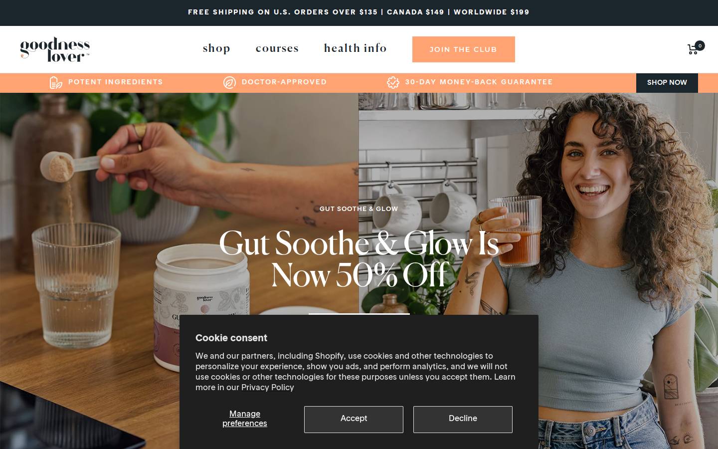 goodnesslover.com homepage screenshot