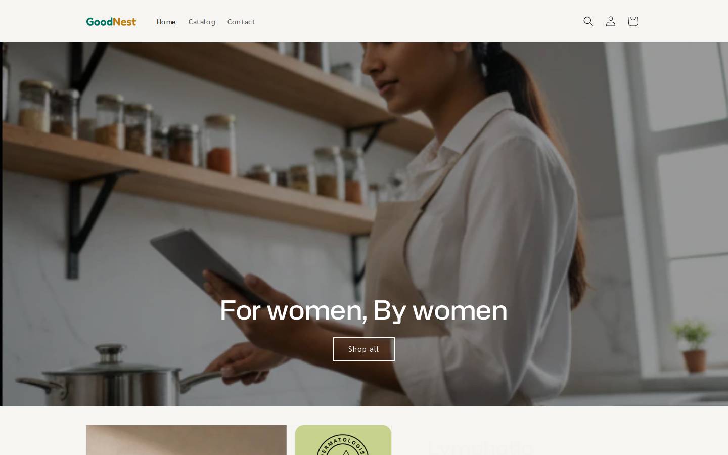 goodnest.in homepage screenshot