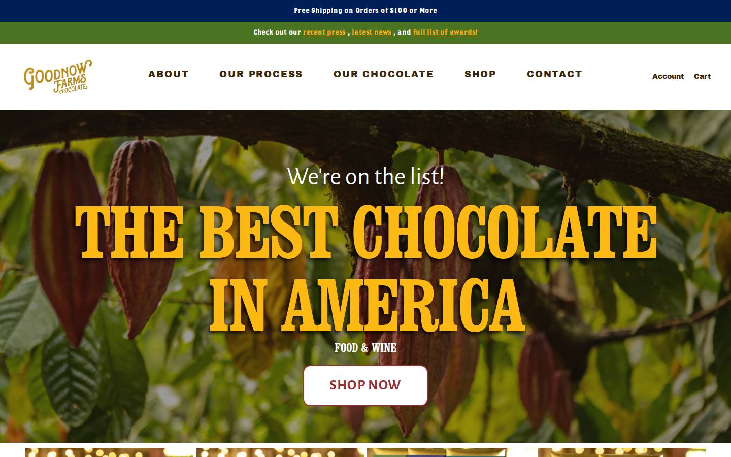 goodnowfarms.com homepage screenshot