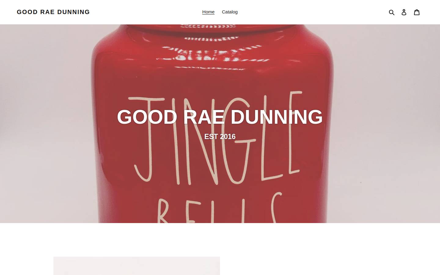 goodraedunning.com homepage screenshot