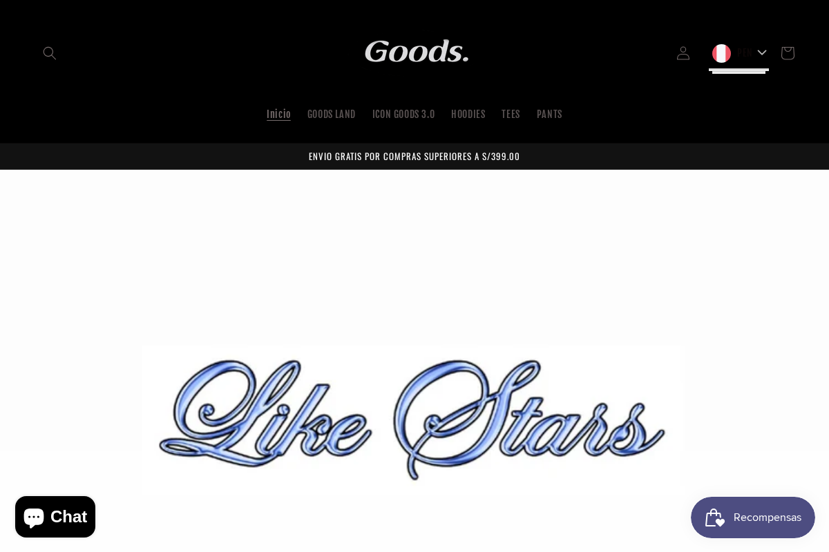 Goods homepage screenshot