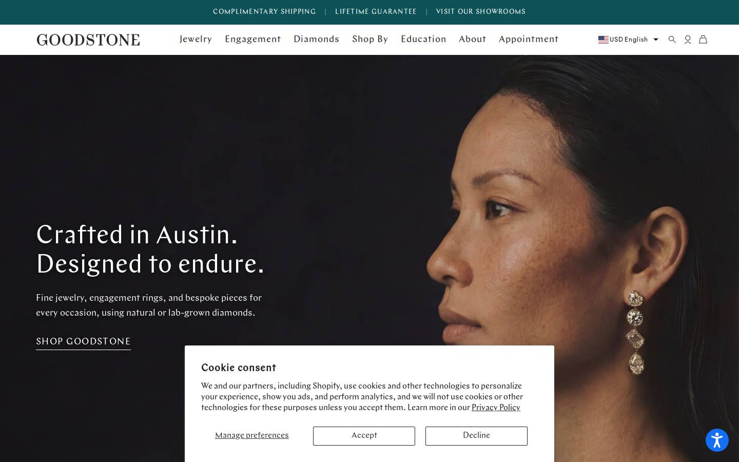 Goodstoneinc homepage screenshot