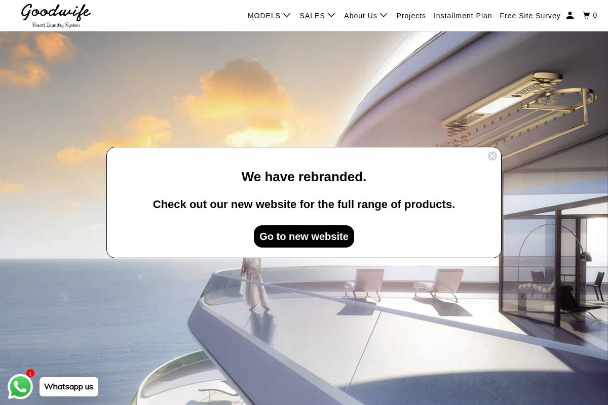 goodwife.sg homepage screenshot