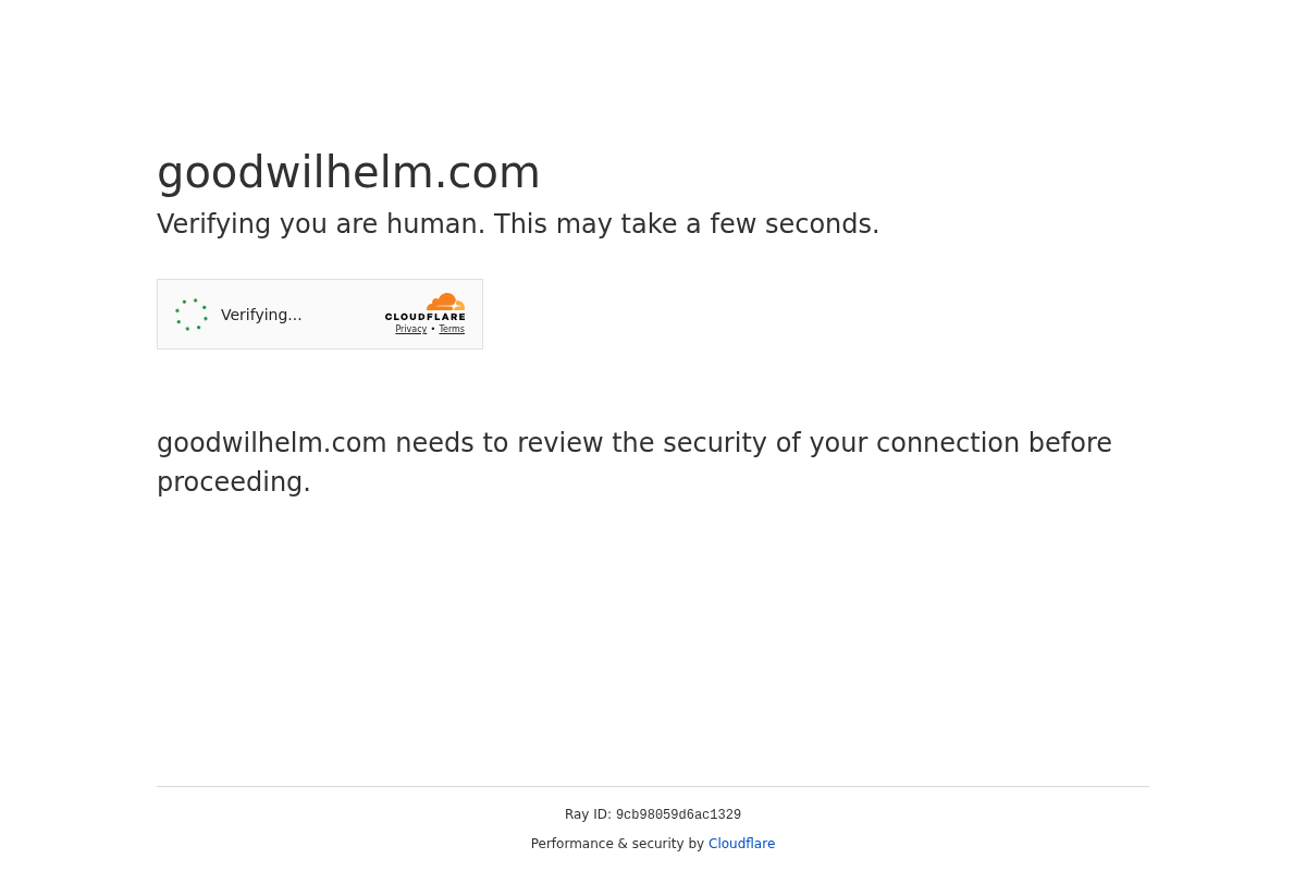 goodwilhelm.com homepage screenshot