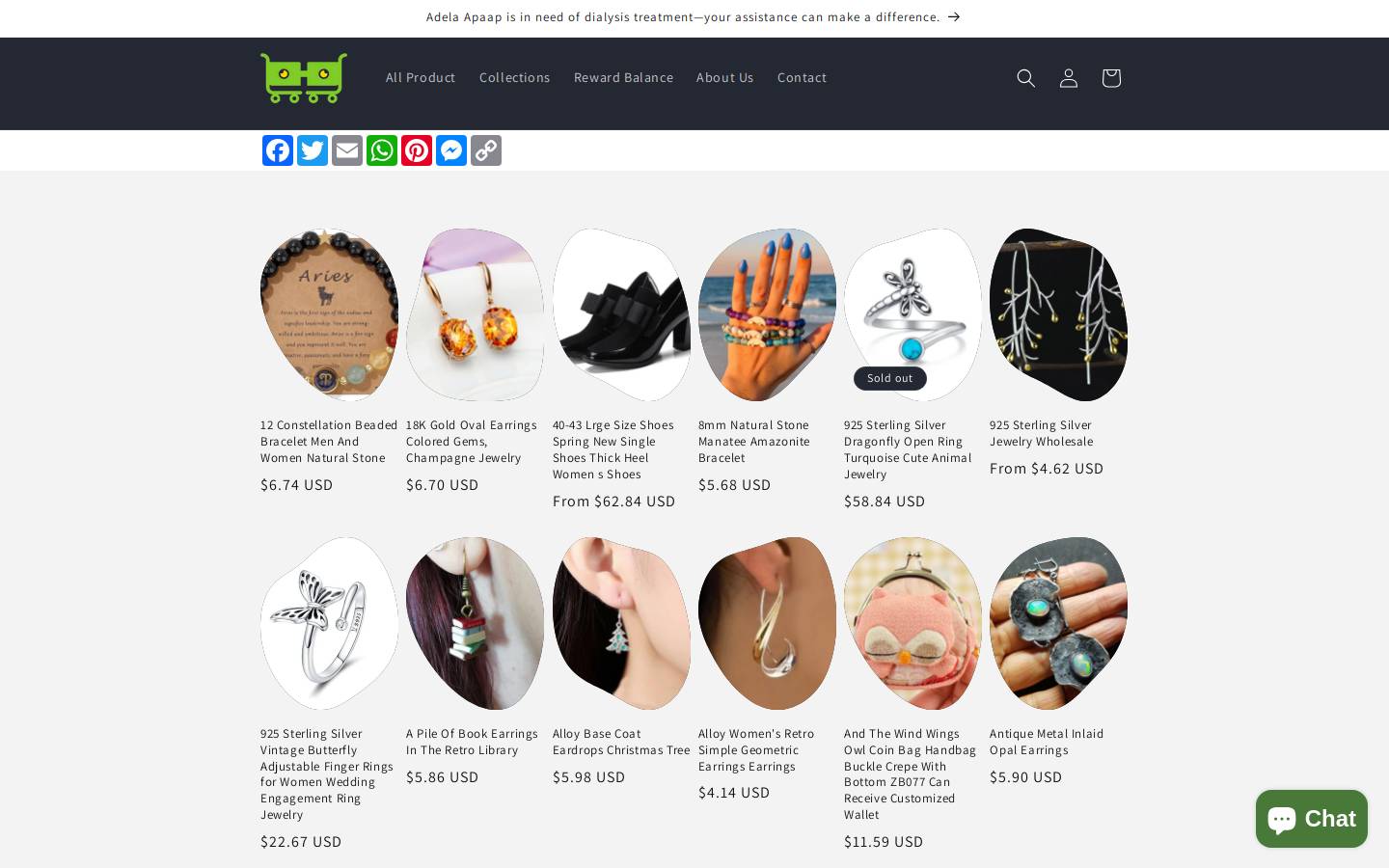 goodwillcart.com homepage screenshot