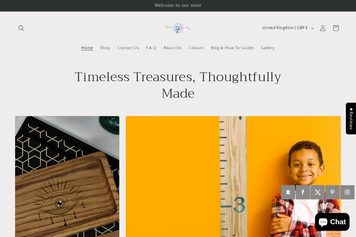 Goodwood Originals homepage screenshot