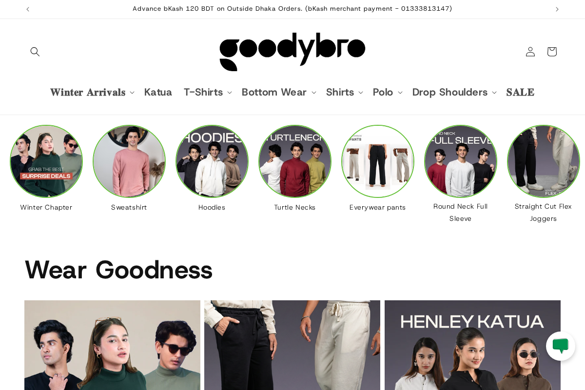 GoodyBro homepage screenshot