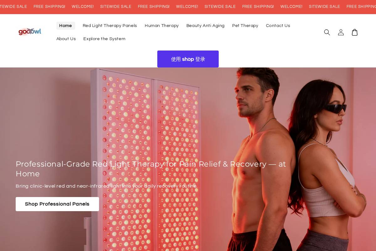 gooowl.com homepage screenshot