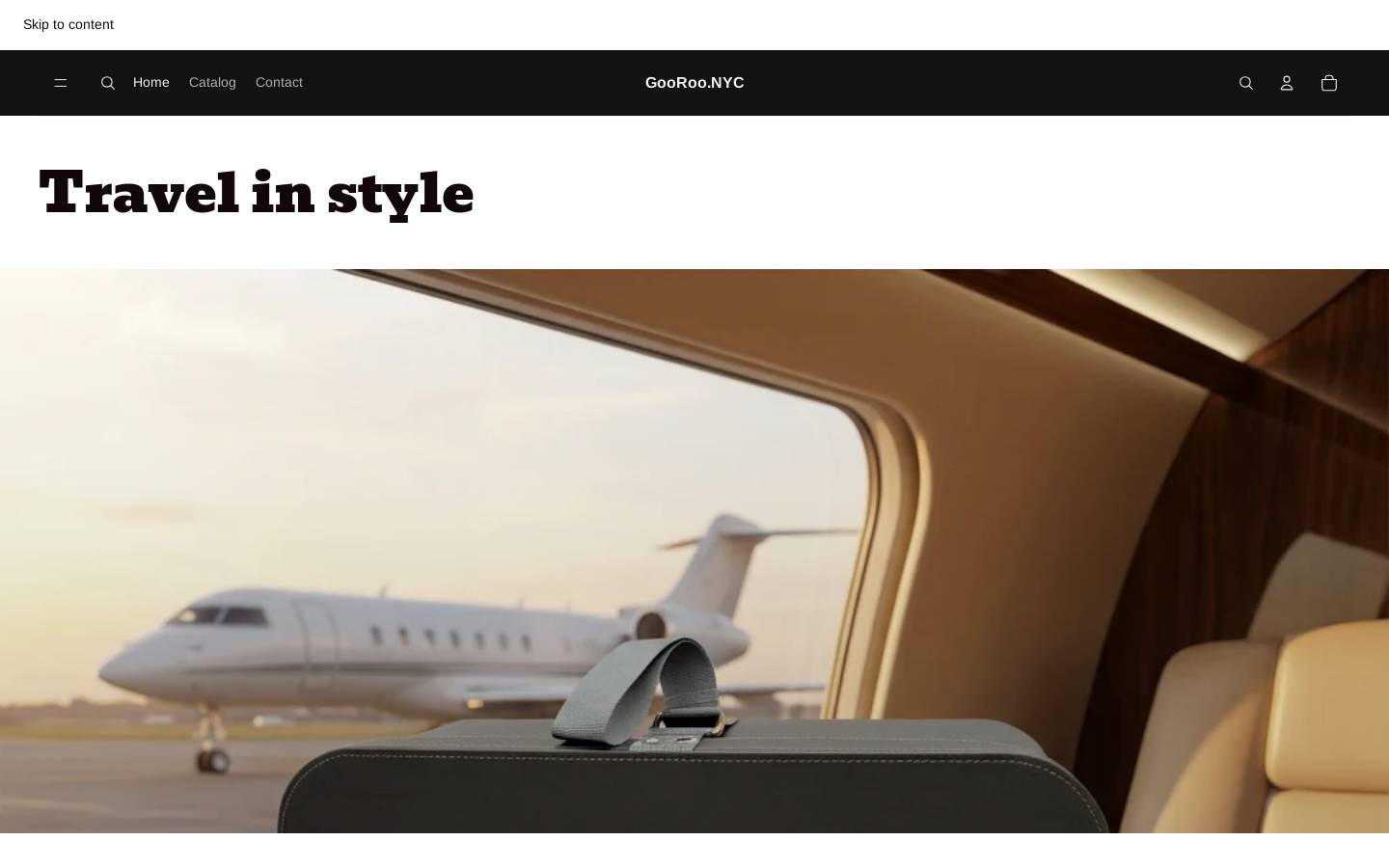 Gooroo homepage screenshot
