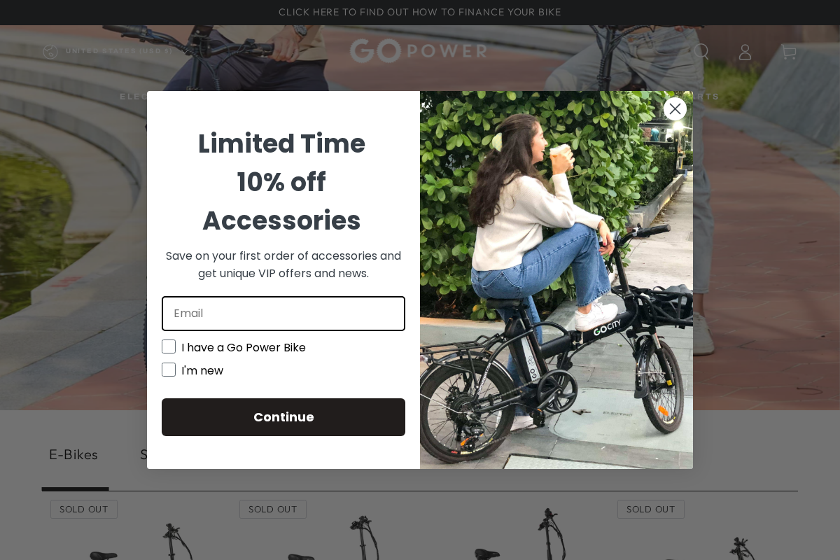 Gopowerbike homepage screenshot