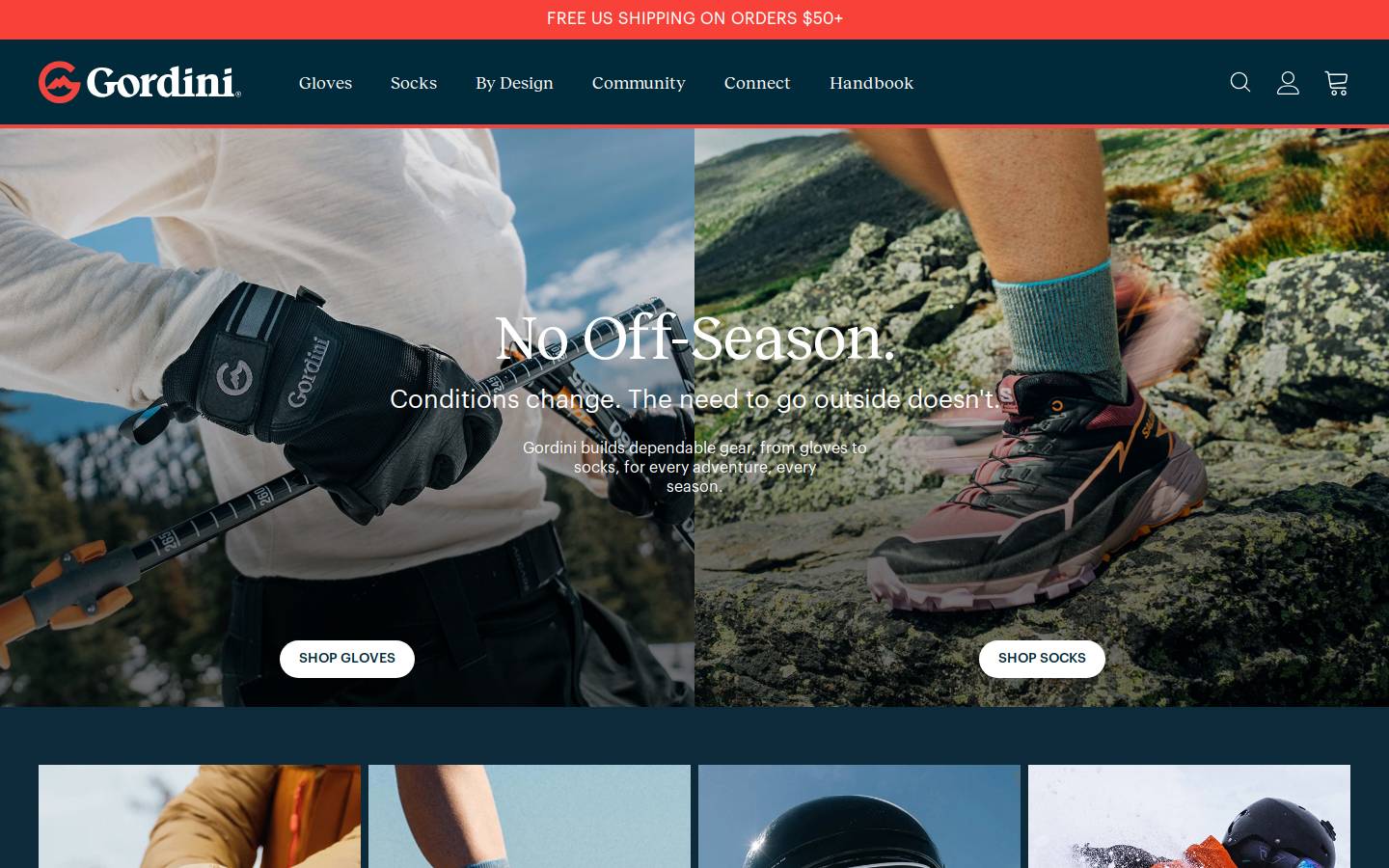 gordini.com homepage screenshot
