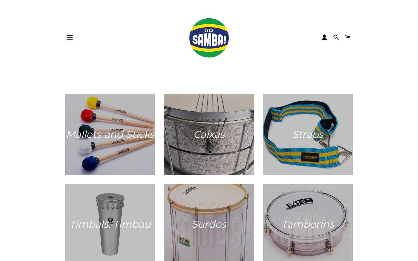 Go Samba LLC homepage screenshot
