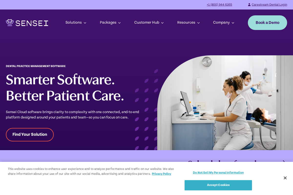 gosensei.com homepage screenshot