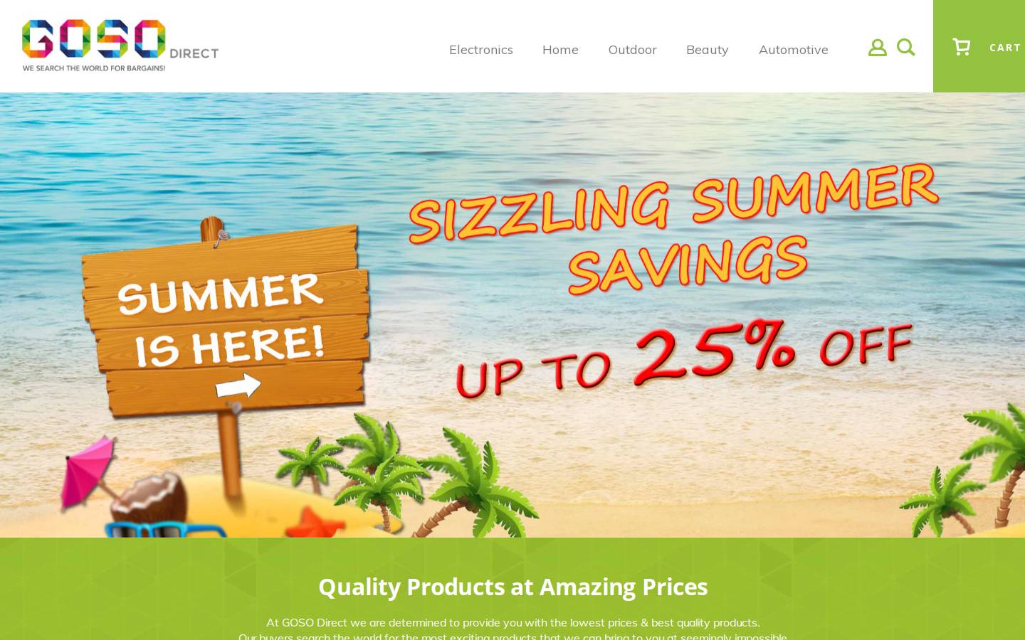 gosodirect.net homepage screenshot