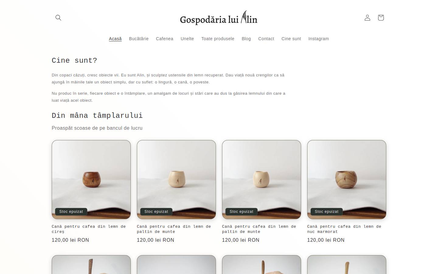 gospodaria.com homepage screenshot