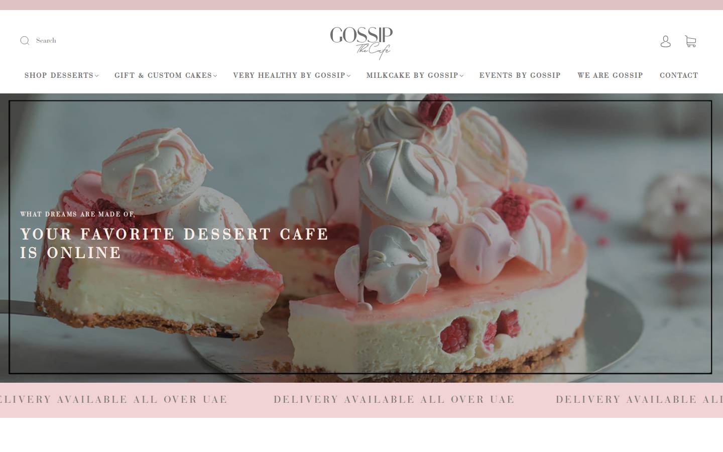 gossipthecafe.com homepage screenshot