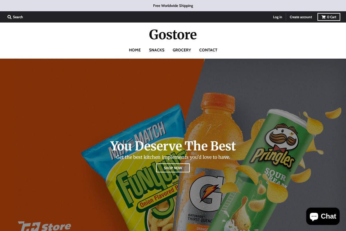 gostorenc.com homepage screenshot