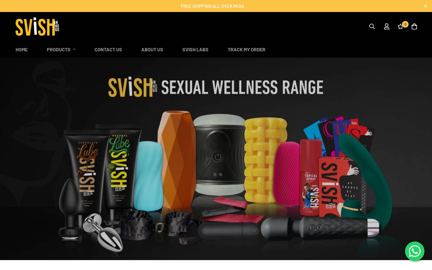 Go svish homepage screenshot