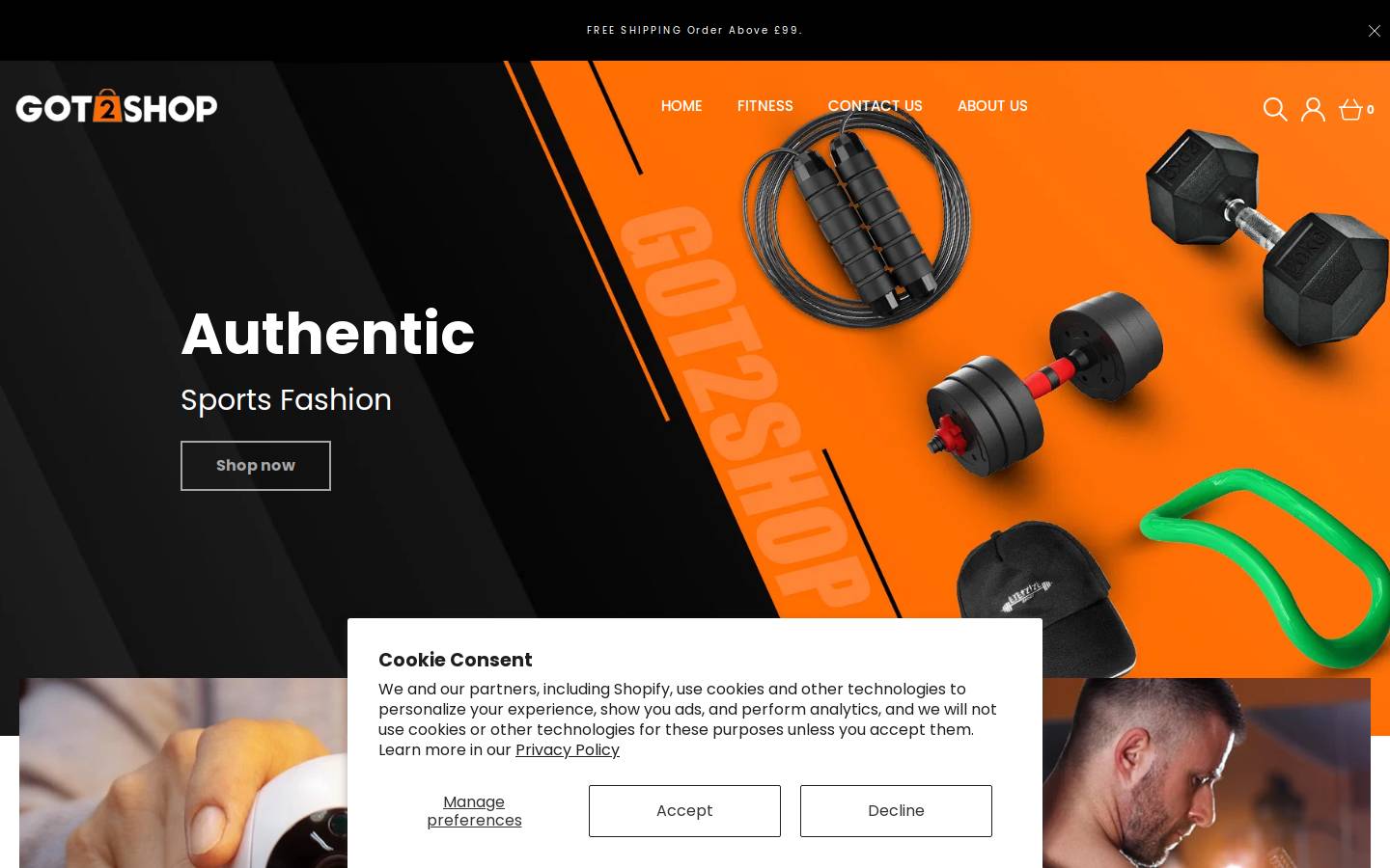 got2.shop homepage screenshot