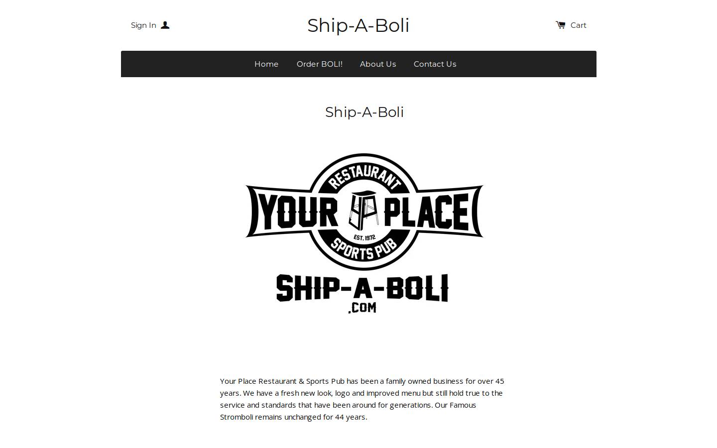 gotboli.com homepage screenshot