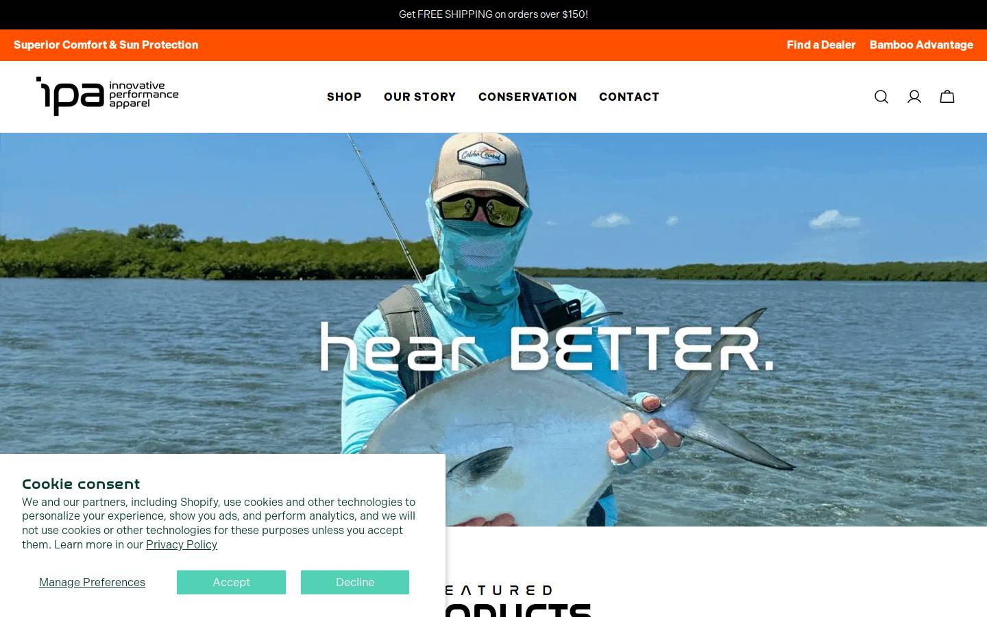 gotchacoveredapparel.com homepage screenshot