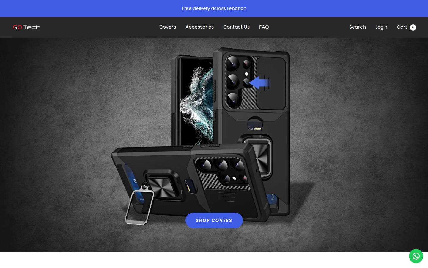 gotechlb.com homepage screenshot