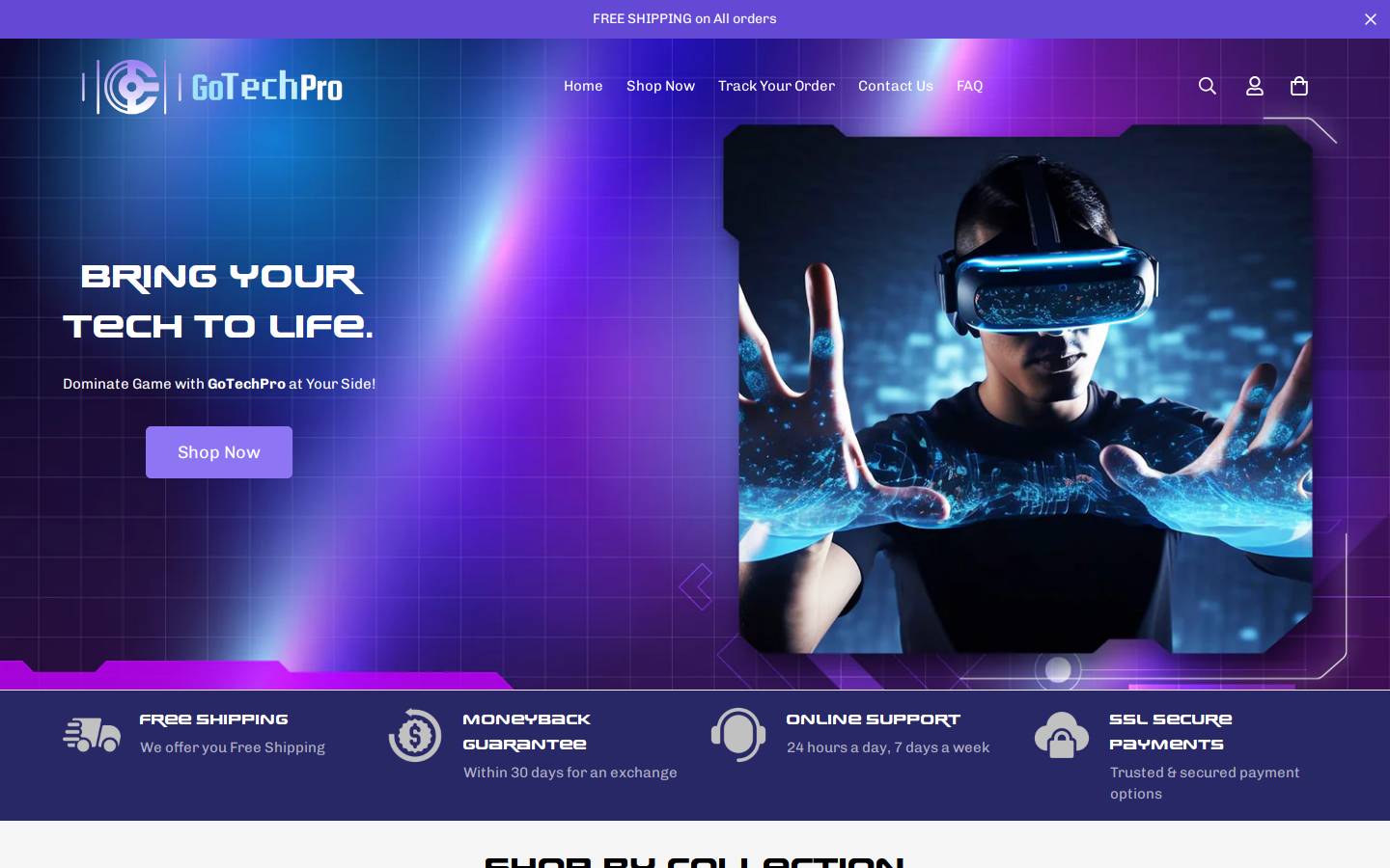 gotechproinc.com homepage screenshot