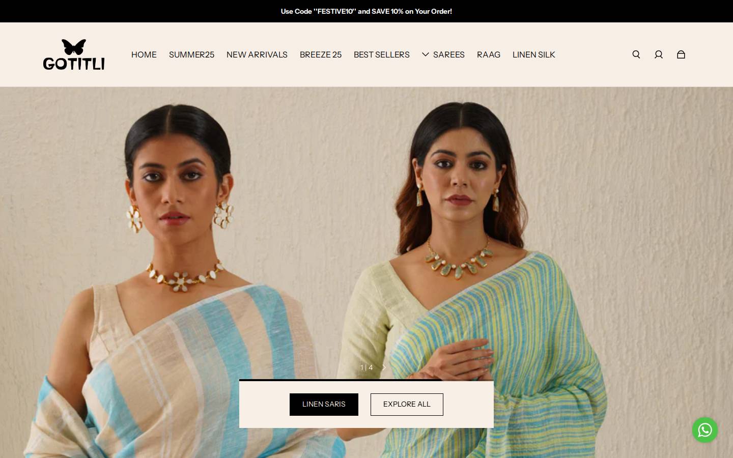 gotitli.com homepage screenshot
