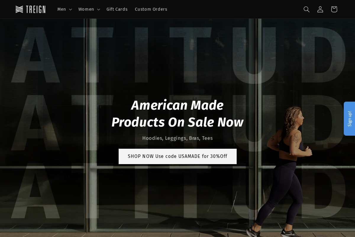 gotreign.com homepage screenshot