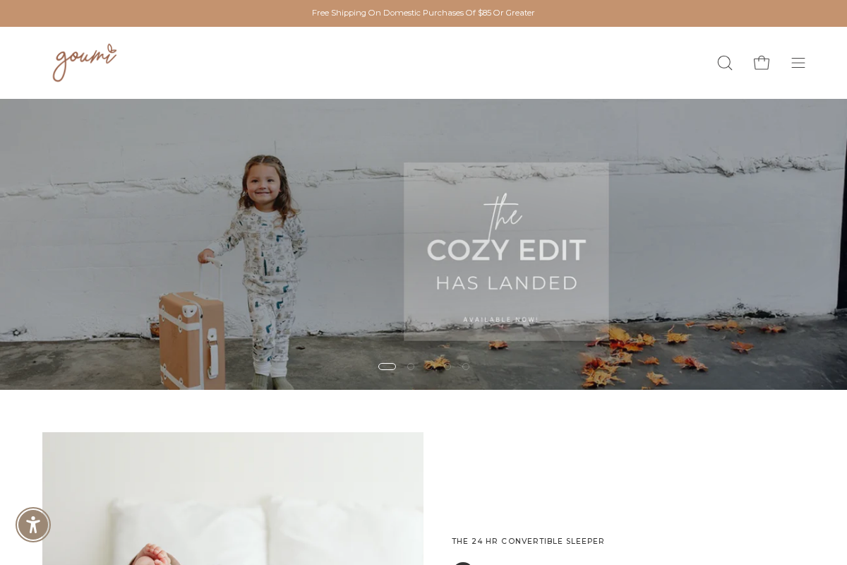 goumikids homepage screenshot