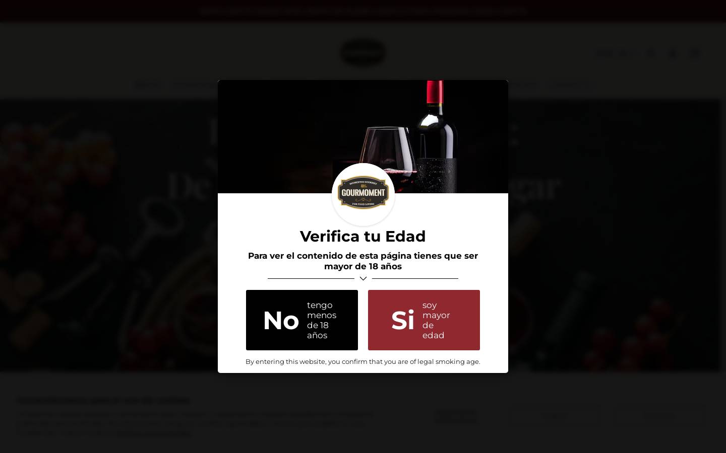 gourmoment.com homepage screenshot