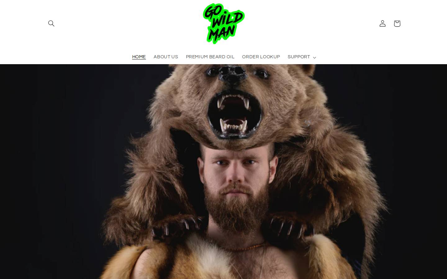 gowildman.com homepage screenshot