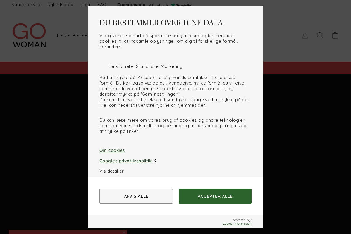 Gowoman.dk homepage screenshot