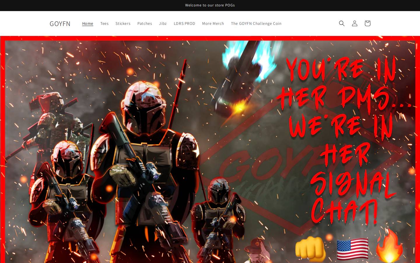 goyfn.com homepage screenshot